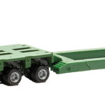 VOLVO FH16 Globetrotter XL 8x4 avec remorque porte-engins 3+4 essieux