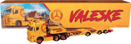 MERCEDES Actros GigaSpace 6x2 avec remorque porte-engins 3 essieux VALESKE – Image 5