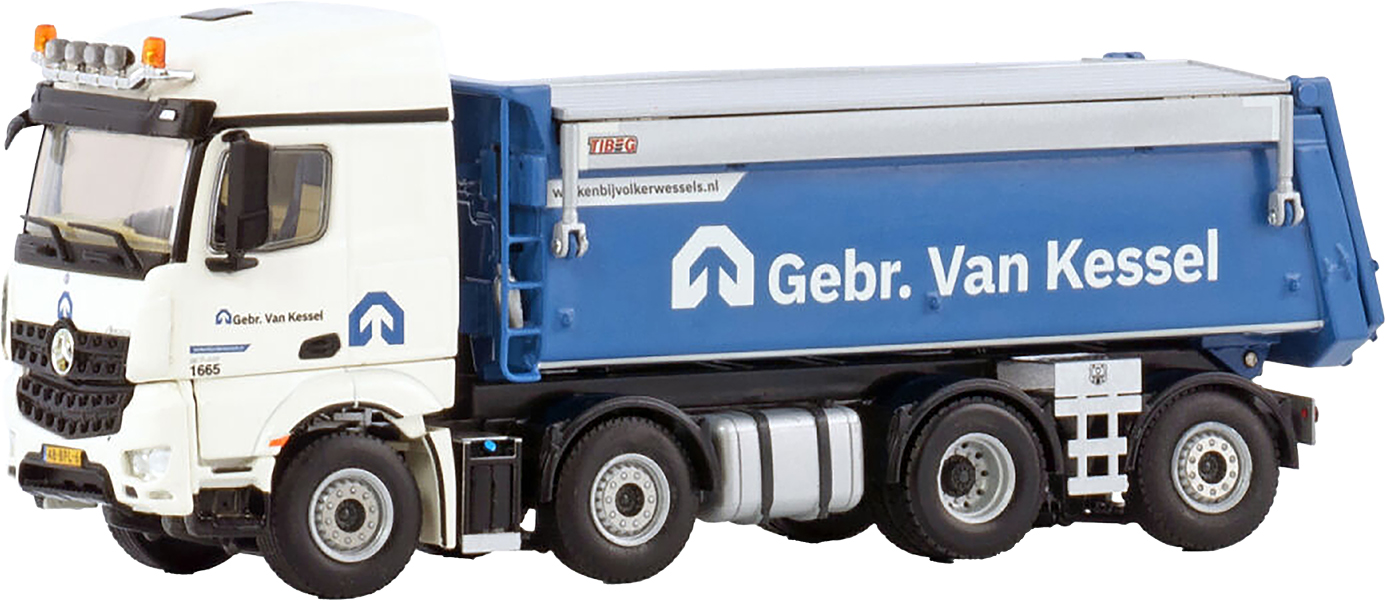 WSI01-4295 MERCEDES Actros MP4 StreamSpace 8x2 benne – Image 1