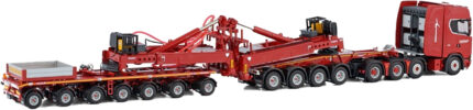 SCANIA S Highline 8x4 avec remorque porte-tubes à éolienne 4+7 essieux – Image 3