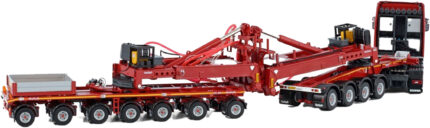 SCANIA S Highline 8x4 avec remorque porte-tubes à éolienne 4+7 essieux – Image 4