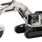 LIEBHERR R9150 Excavatrice, blanche