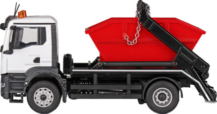MAN TGS NN 4x2 avec container déposable, rouge et blanc – Image 2