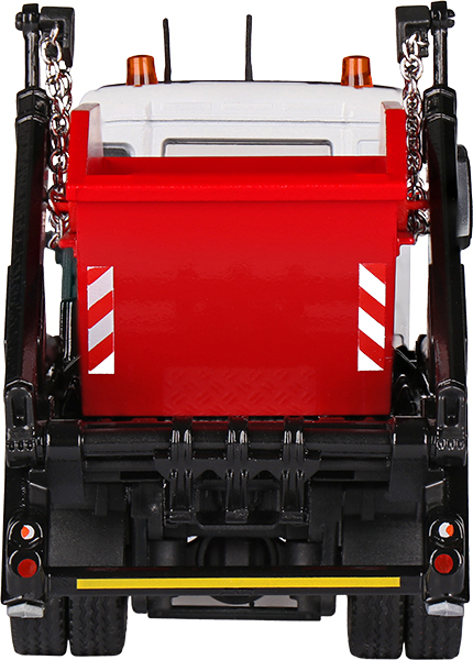 MAN TGS NN 4x2 avec container déposable, rouge et blanc – Image 5