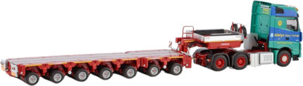 MERCEDES Arocs MP4 Big Space 6x4 avec remorque porte-engins SCHEURLE – Image 3