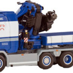 SCANIA R Normal 8x2 plateau et grue FASSI 1100