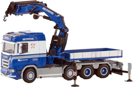 SCANIA R Normal 8x2 plateau et grue FASSI 1100 – Image 4