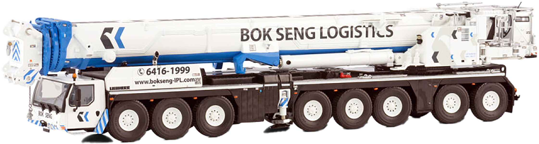 WSI51-2130 LIEBHERR LTM 1650-8.1 Grue télecopique mobile 8 essieux – Image 1