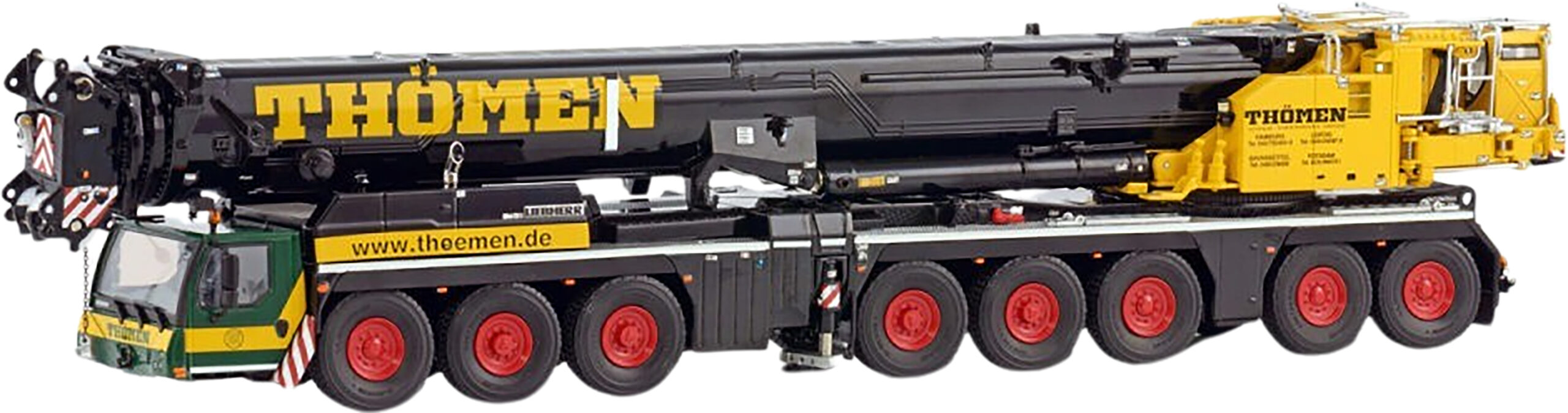 WSI51-2136 LIEBHERR LTM 1650-8.1 Grue télecopique mobile 8 essieux – Image 1