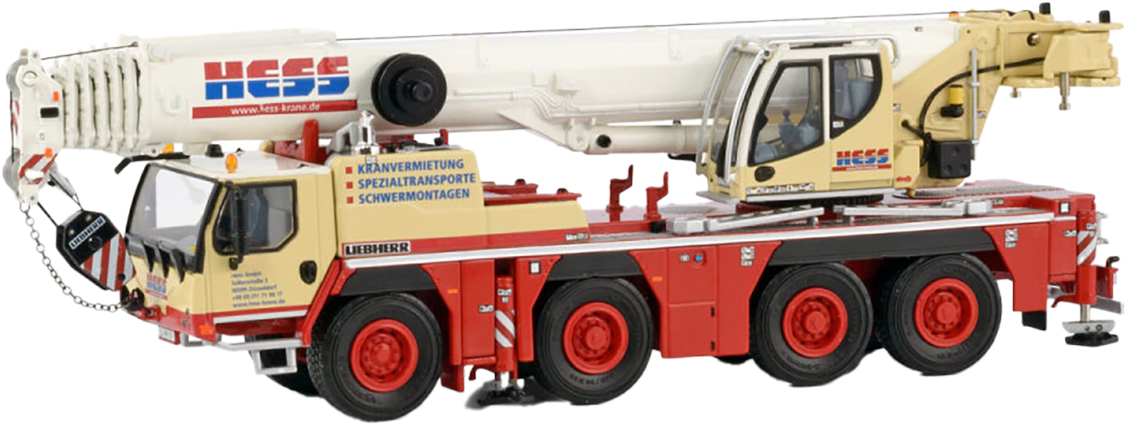 WSI51-2137 LIEBHERR LTM 1090-4.2 Grue télecopique mobile 4 essieux – Image 1