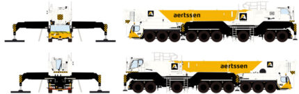 LIEBHERR LTM 1750-9.1 Grue télecopique mobile 9 essieux – Image 4