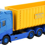 VOLVO FH4 Globetrotter XL 6x4 porteur amplirol avec container 40 m3