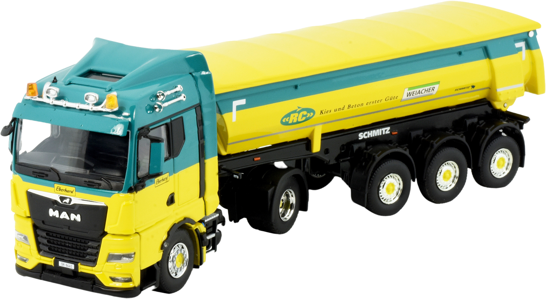 TEKN85369 MAN TGX GM 4x2 avec benne 3 essieux – Image 1