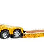 MERCEDES Arocs SLT BigSpace 8x4 avec remorque porte-engins 2+4 essieux
