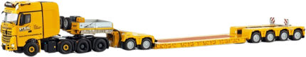 MERCEDES Arocs SLT BigSpace 8x4 avec remorque porte-engins 2+4 essieux