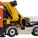 SCANIA R Highline 8x4 avec grue PALFINGER PK135.002 et caisse