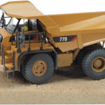 CAT 770 Dumper sur diorama