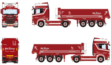 SCANIA R Highline 4x2 avec benne basculante 3 essieux – Image 5