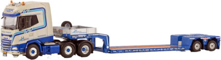 DAF XG+ 6x2 avec remorque porte-engins 2 essieux