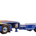 SCANIA R Normal 6x2 avec remorque porte-engins 4 essieux a rampes