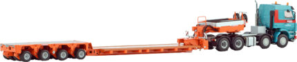 SCANIA 143 8x4 avec remorque porte-engins 4 essieux – Image 2