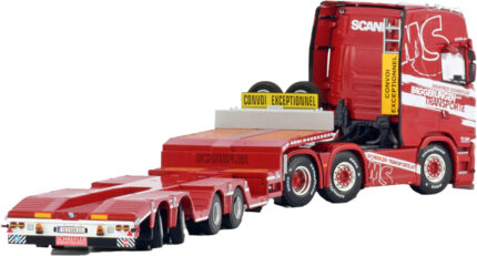 SCANIA S Highline 6x2 avec remorque porte-engins 4 essieux – Image 3