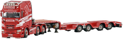 SCANIA S Highline 6x2 avec remorque porte-engins 4 essieux – Image 4