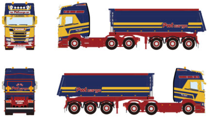 SCANIA R Highline 6x2 avec benne basculante 3 essieux – Image 5