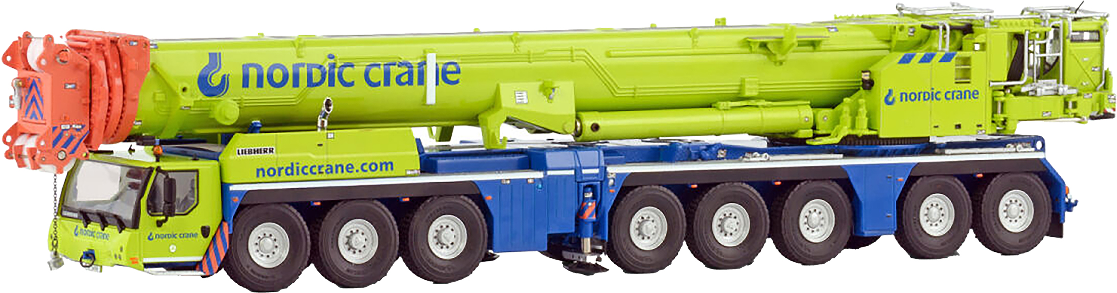 WSI51-2151 LIEBHERR LTM 1650-8.1 Grue télecopique mobile 8 essieux – Image 1