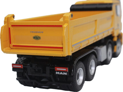MAN TGS TN 8x4 avec benne MEILLER, jaune – Image 3