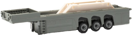 Remorque transport d'éléments béton, 3 essieux