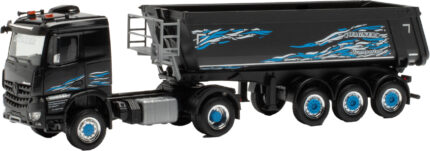 MERCEDES Arocs 4x4 avec benne 3 essieux