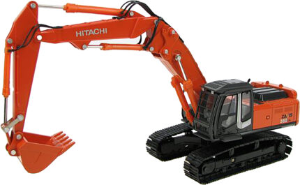 HITACHI Zaxis 350-3 Pelle sur chenilles avec bras de démolition et bras rétro – Image 3