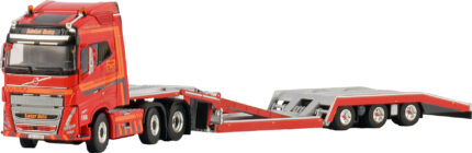 VOLVO FH5 Globetrotter 6x2 avec remorque porte-engins 3 essieux – Image 4