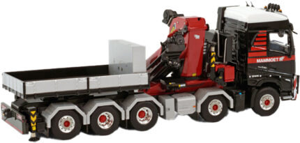 VOLVO FH5 Globetrotter 10x4 avec grue PALFINGER 165002, Jib et ballast box – Image 2