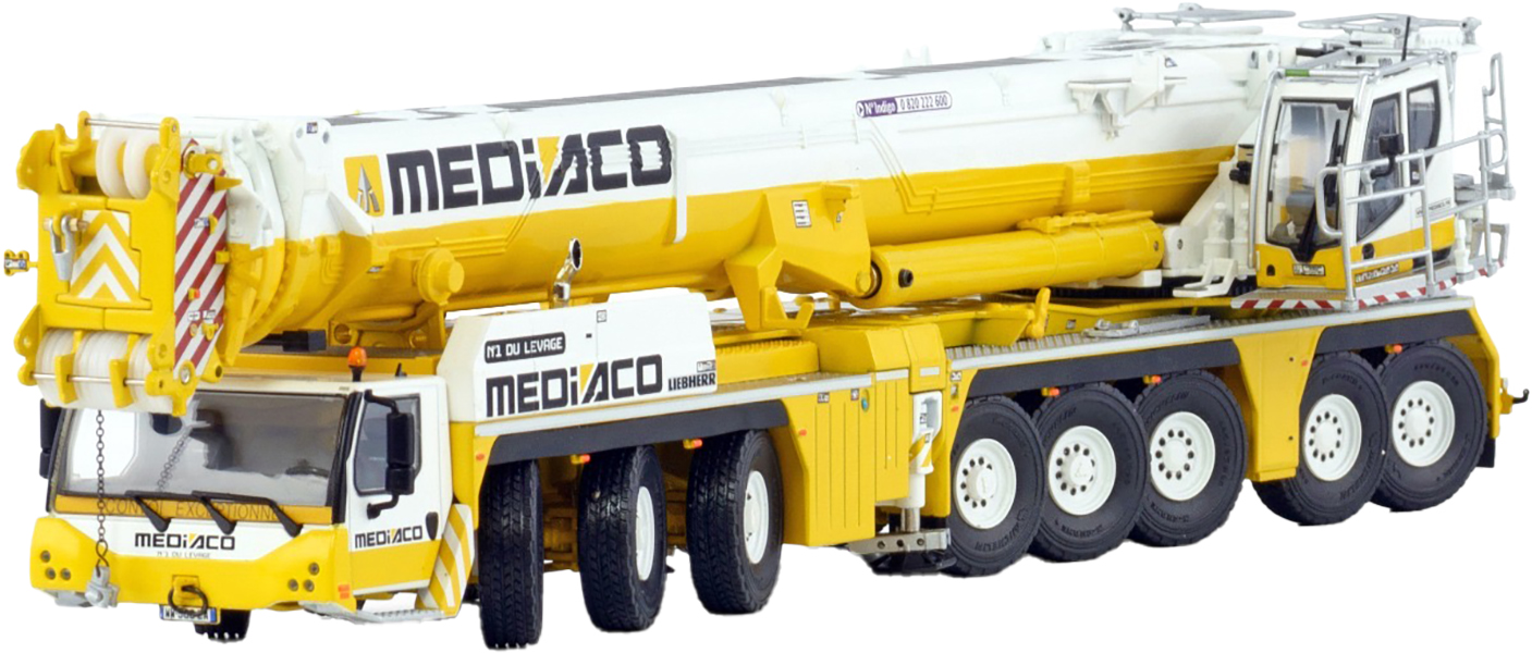 WSI51-2150 LIEBHERR LTM1650-8.1 grue mobile 8 essieux – Image 1
