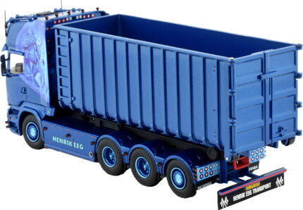SCANIA R Topline 8x4 porteur amplirol avec container 40 m3 – Image 3
