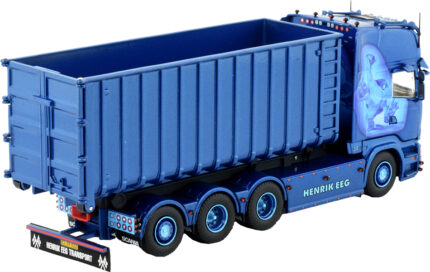SCANIA R Topline 8x4 porteur amplirol avec container 40 m3 – Image 4