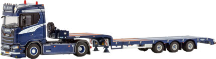 SCANIA S Normal 4x2 avec remorque porte-engins 3 essieux