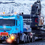 MERCEDES Actros MP3 L 8x6 avec remorque porte-engins 2+5 essieux
