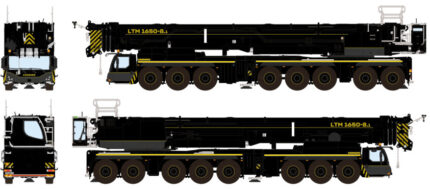 LIEBHERR LTM1650-8.1 grue mobile 8 essieux – Image 5