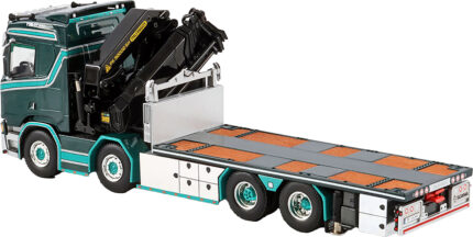 SCANIA R Normal 8x2 porteur plateau avec grue PALFINGER PK92002 – Image 3