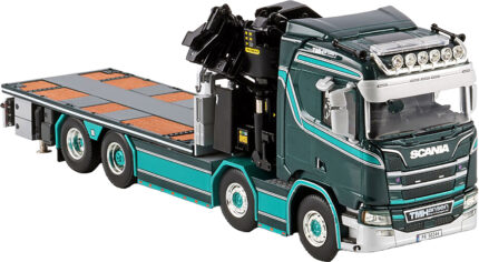 SCANIA R Normal 8x2 porteur plateau avec grue PALFINGER PK92002 – Image 4