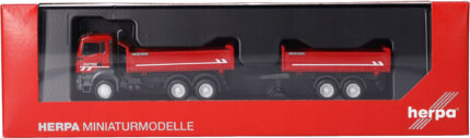 MAN TGS 6x4 porteur et remorque benne – Image 2
