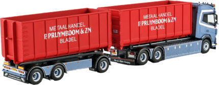 DAF XF 6X2 combiné porteur et remorque amplirol avec 2 containers 40m3 – Image 3
