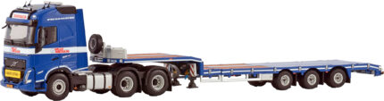 VOLVO FH5 Globetrotter 6x2 avec remorque porte-engins 3 essieux