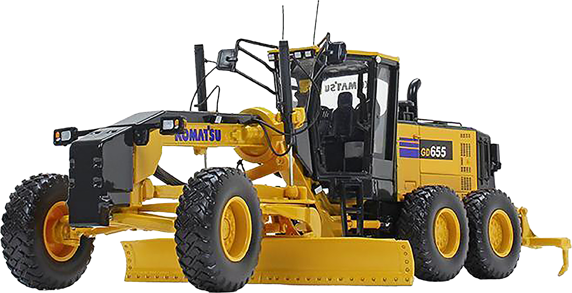 FIGE50-3409 KOMATSU GD655-6 Niveleuse – Image 1