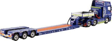 SCANIA R Highline 6x4 avec remorque porte-engins 4 essieux – Image 3