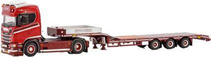 SCANIA S Normal 4x2 avec remorque porte-engins 3 essieux