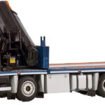 DAF CF SC 8x2 porteur plateau avec grue PALFINGER PK65002